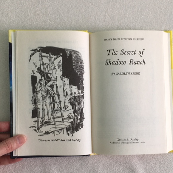 🔦 New "The Secret of Shadow Ranch," Nancy Drew Hardcover Book #5 🔦 - Picture 4 of 11
